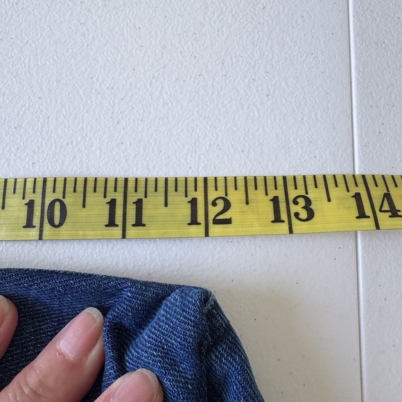 Pretty Little Things Thigh Zip Detail Straight‎ Leg Jeans Size 8 NWT Medium Wash - Picture 14 of 16